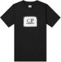 C.P. Company Klassieke Stijl Jersey Label T-Shirt Black Heren - Thumbnail 3