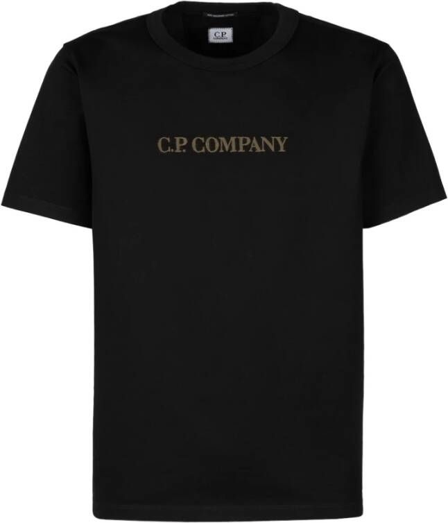 C.P. Company T-Shirts Zwart Heren