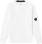 C.P. Company Klassieke Diagonal Raised Fleece Sweatshirt White Heren - Thumbnail 4