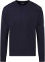 C.P. Company Diagonal Raised Fleece Lens Sweatshirt voor Heren Blauw Heren - Thumbnail 1