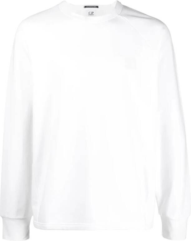 C.P. Company Trainingsshirt Fleece Sweatshirt voor heren Wit Heren