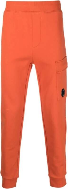 C.P. Company Flex Cargo Sweatpants Orange Heren