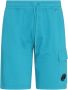 C.P. Company Turquoise Katoenen Shorts met Elastische Taille Blauw Heren - Thumbnail 1