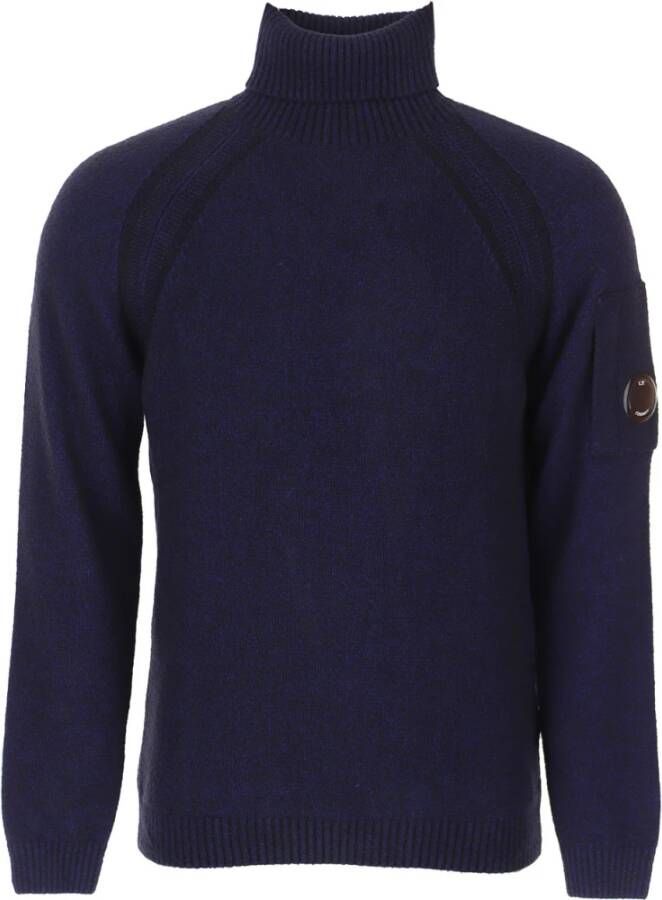 C.P. Company Turtleneck Sweater Blauw Heren