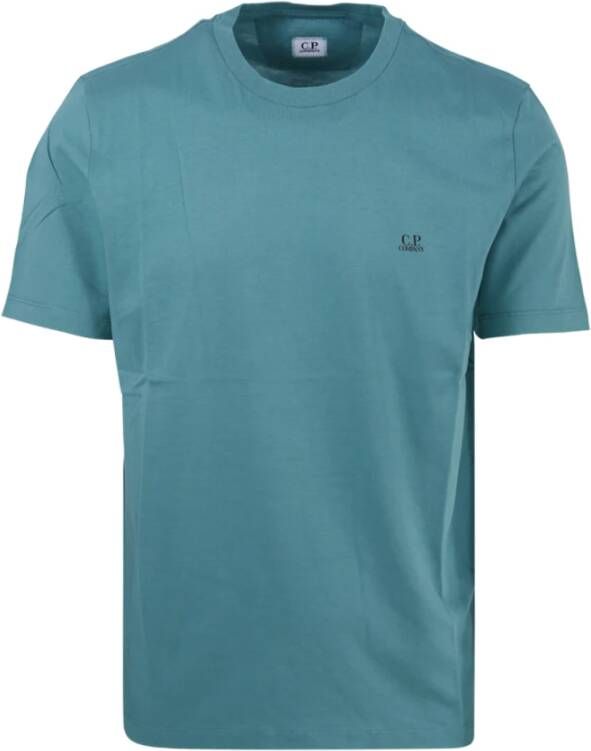 C.P. Company Upgrade je casual garderobe met Frosty Spruce T-shirt Blauw Heren