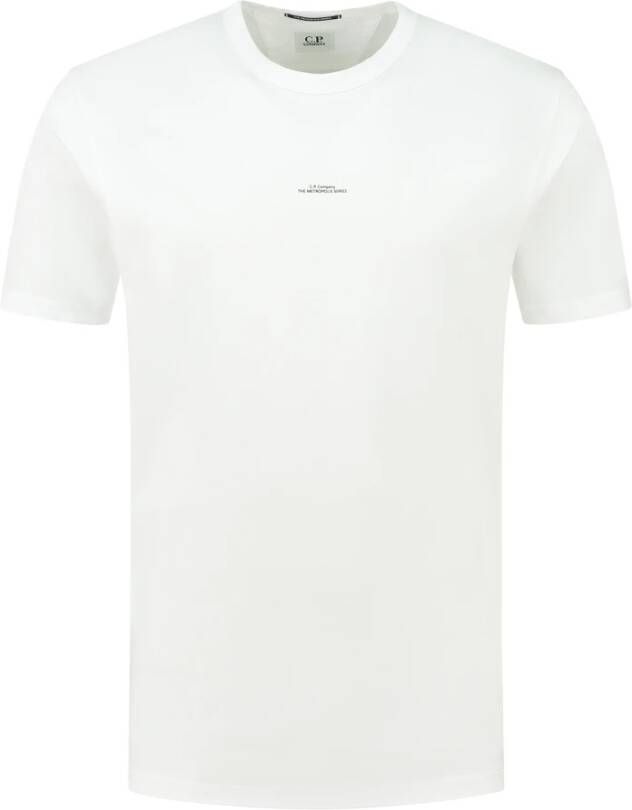 C.P. Company Upgrade je garderobe met deze stijlvolle heren T-shirt White Heren