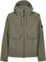C.P. Company Verstelbare Coulisse Jas Groen Green Heren - Thumbnail 1