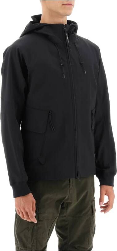 C.P. Company 999 Black Metropolis Series Metroshell Hooded Jacket Zwart Heren