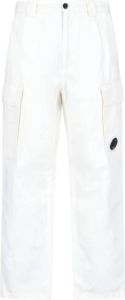 C.P. Company Wide Trousers Wit Heren