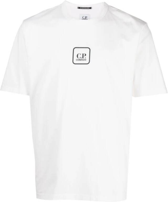 C.P. Company Witte Metropolis Serie T-Shirt Wit Heren