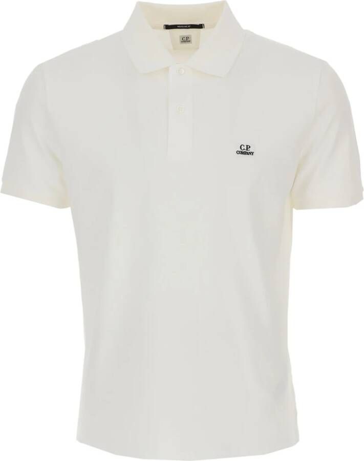 C.P. Company Witte Polo en Polos Collectie Wit Heren