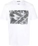 C.P. Company Witte T-shirt met Grafische Print en Logo White Heren - Thumbnail 1