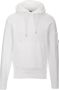 C.P. Company Witte Hoodie met Logo Patch Heren Sweatshirt White Heren - Thumbnail 1