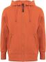 C.P. Company Zip-through Sweatshirt voor Heren Oranje Heren - Thumbnail 1