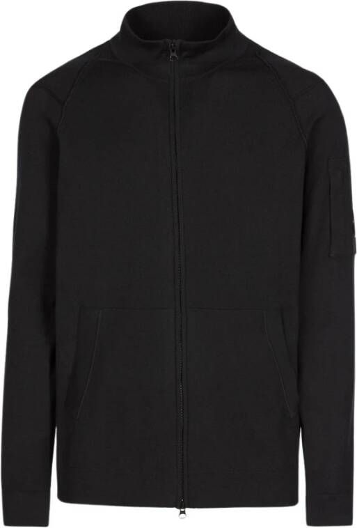 C.P. Company Zip-Through Sweatshirt voor Heren Zwart Heren