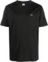 C.P. Company Garment Dyed T-shirt met ronde hals en korte mouwen Black Heren - Thumbnail 1