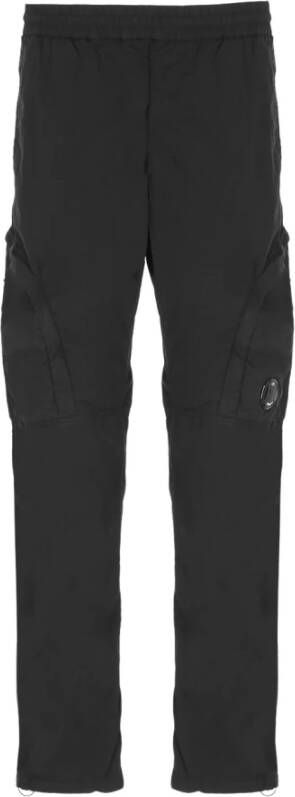 C.P. Company Zwarte elastische broek voor heren Zwart Heren