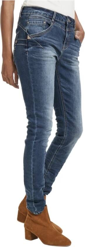 Cream Amalie Jeans Shape fit Blauw Dames