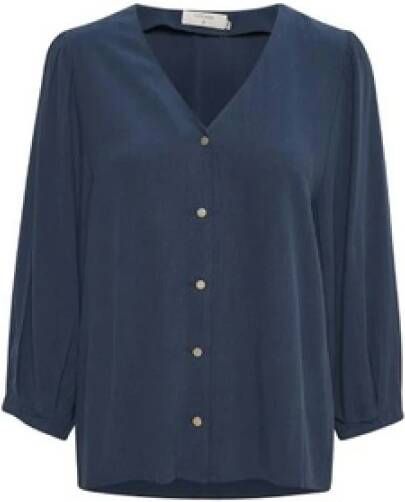 Cream Blouses Blauw Dames