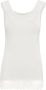 Cream Mouwloze Top White Dames - Thumbnail 1