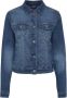 Cream Denim Jacket Rich Blue Lisa Blue Dames - Thumbnail 1