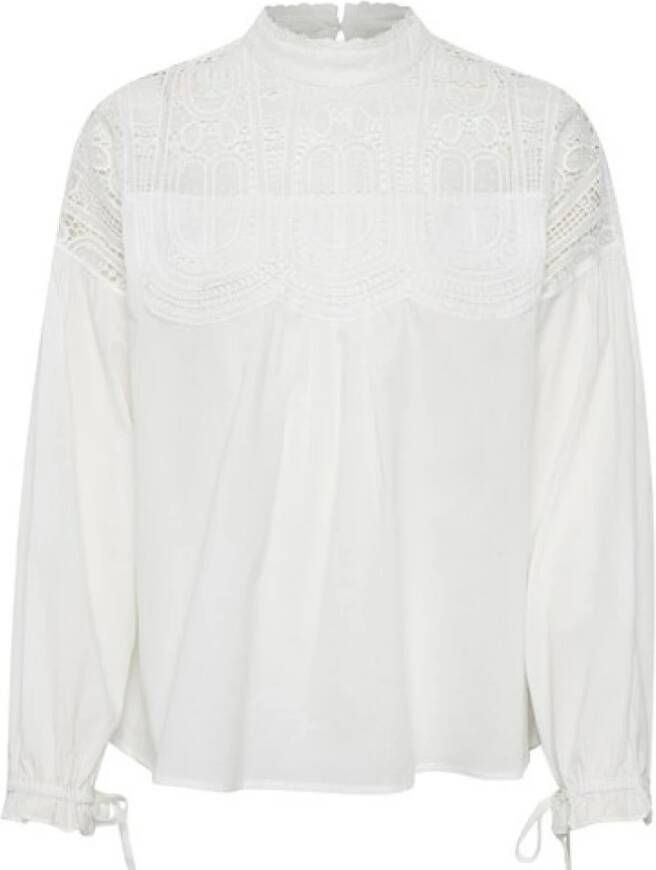 Cream Salana Blouse 10607182 Wit Dames