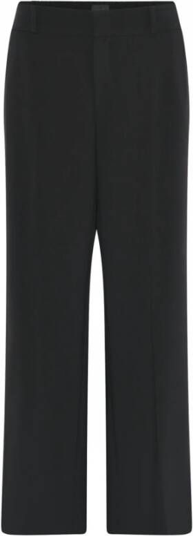 C.Ro Brede broek Zwart Dames