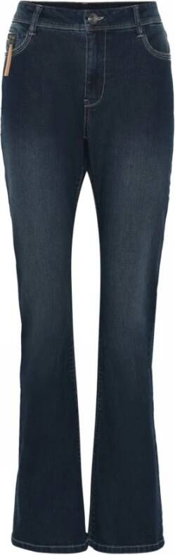 C.Ro Flared Jeans Blauw Dames