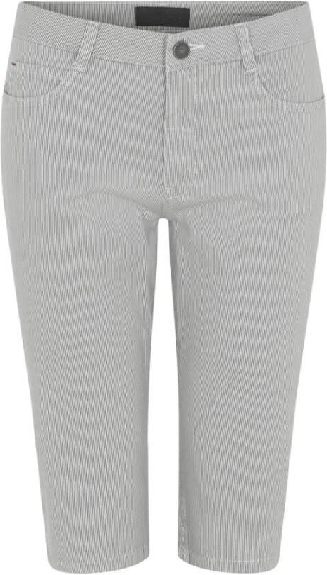 C.Ro Jenny Shorts Stripe 6831 713 Grijs Dames