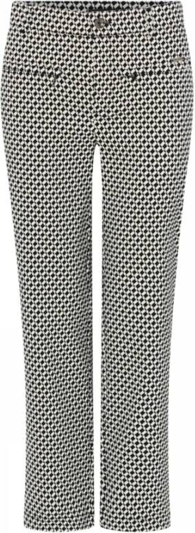 C.Ro Lina Wide Leg Pants 6836 4209 Zwart Dames