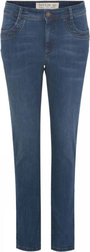 C.Ro Magic Fit Bottom Up Jeans Blauw Dames
