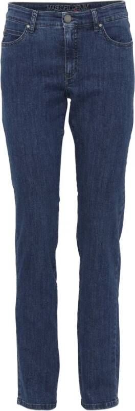C.Ro Slim-fit jeans Blauw Dames