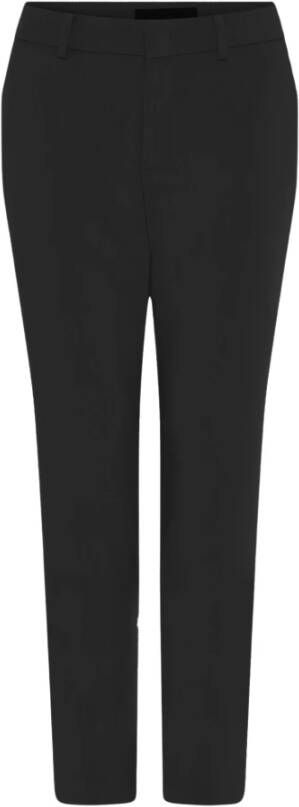 C.Ro Slim-fit Trousers Zwart Dames
