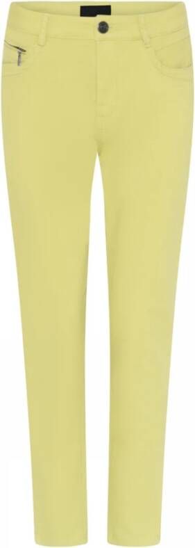C.Ro Straight Trousers Groen Dames