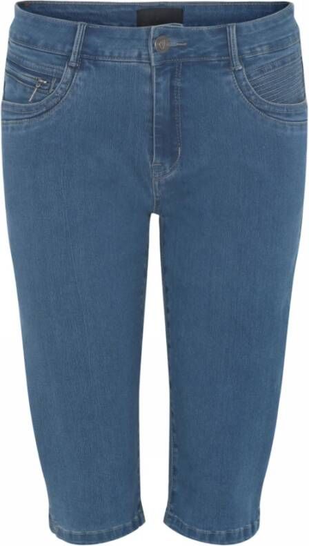 C.Ro Suzanne Pants 6011-450-646 Medium Blauw Dames