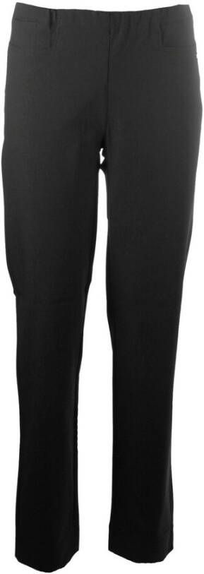 C.Ro Trousers Regular 6451-420-111 Zwart Dames
