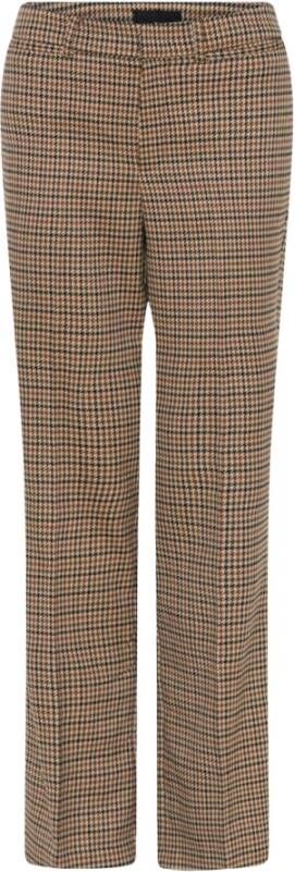 C.Ro Wide Trousers Bruin Dames