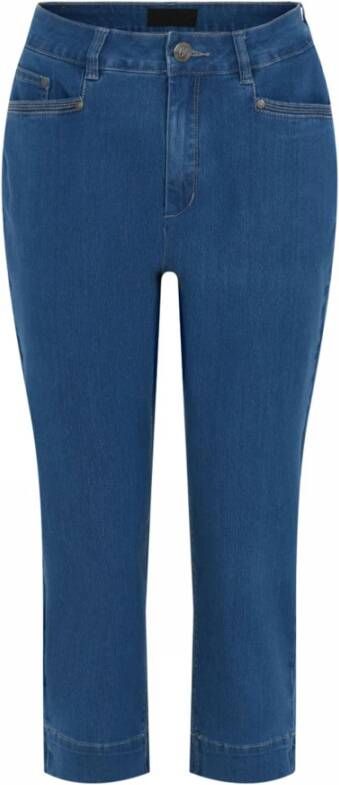 C.Ro Zomer Cropped Jeans Vera Model Blue Dames
