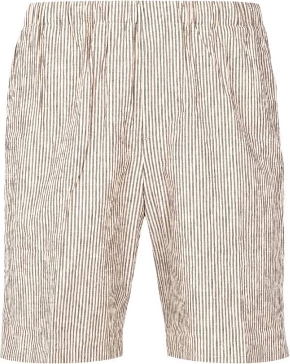 Cruna Casual Shorts Beige Heren
