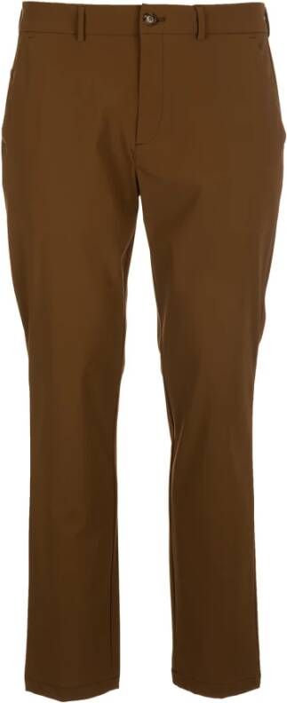 Cruna Cropped Trousers Bruin Heren