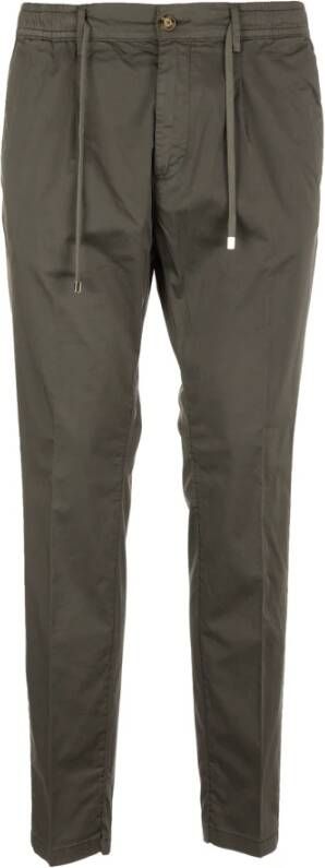 Cruna Leather Trousers Grijs Heren
