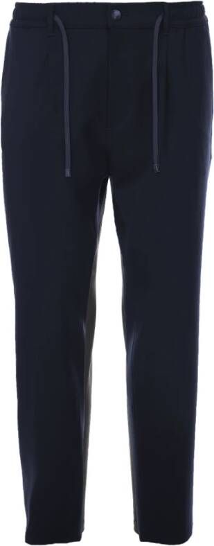 Cruna Slim-fit Trousers Blauw Heren