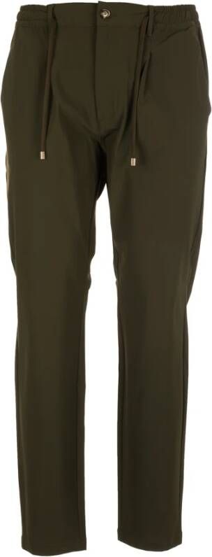 Cruna Slim-fit Trousers Groen Heren