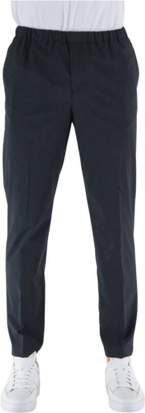 Cruna Slim-fit Trousers Zwart Heren