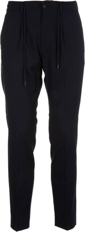 Cruna Straight Trousers Blauw Heren
