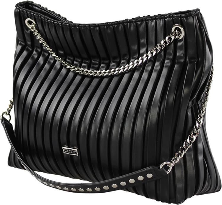 Cult Zwarte Tote Bag Patti van imitatieleer Black Dames