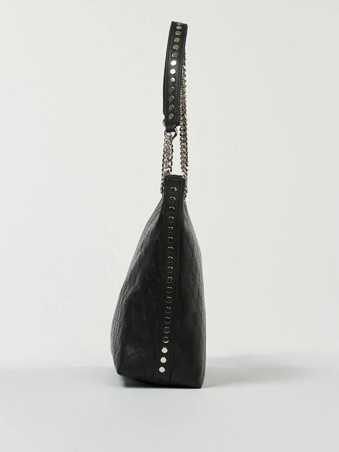 Cult Zwarte Hobo Tas voor Stijlvolle Vrouwen Black Dames - Foto 3