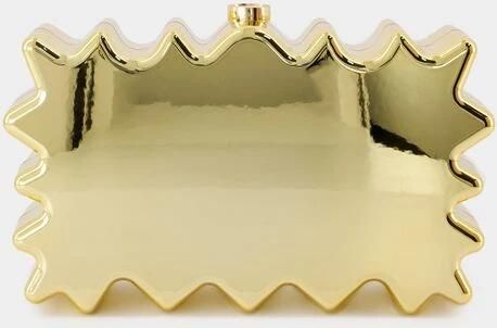 Cult Gaia Gouden Synthetische Paloma Clutch Handheld Yellow Dames - Foto 4