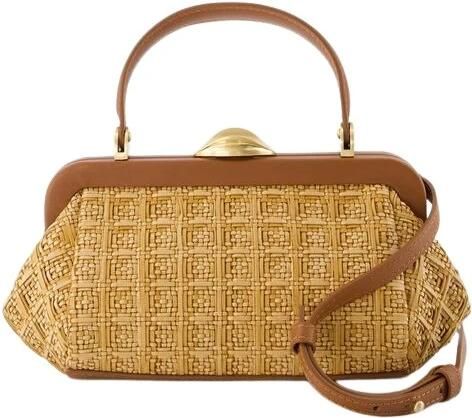 Cult Gaia Crossbody bags Zuma Crossbody Synthetic Neutral in beige