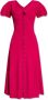 Cult Gaia Halsey geribbelde jurk Roze Dames - Thumbnail 1